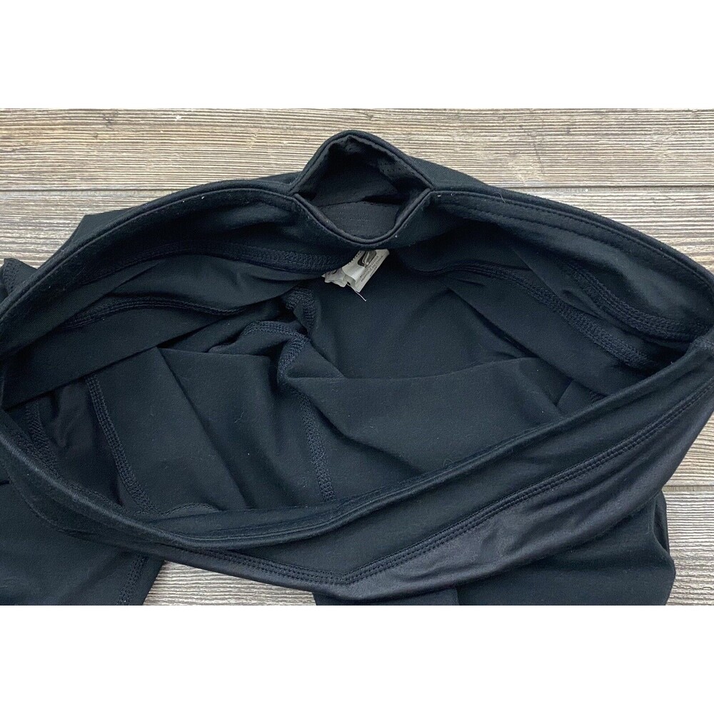FABLETICS Leggings Cropped/Capri Medium Black Poly/Elastane Waistband Pocket - Picture 7 of 8